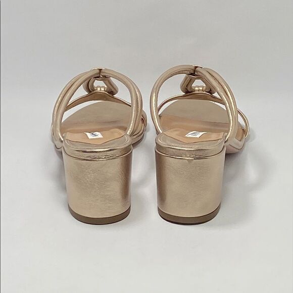 Aquazzura Palisades Metallic Leather Sandals size 38.5 - Picture 10 of 12